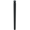 Dekorativ puller | Serie 484B | � 82 mm | fastmonteret, til indst�bning i beton med jordanker, total l�ngde ca. 1300 mm | uden l�s | uden �je